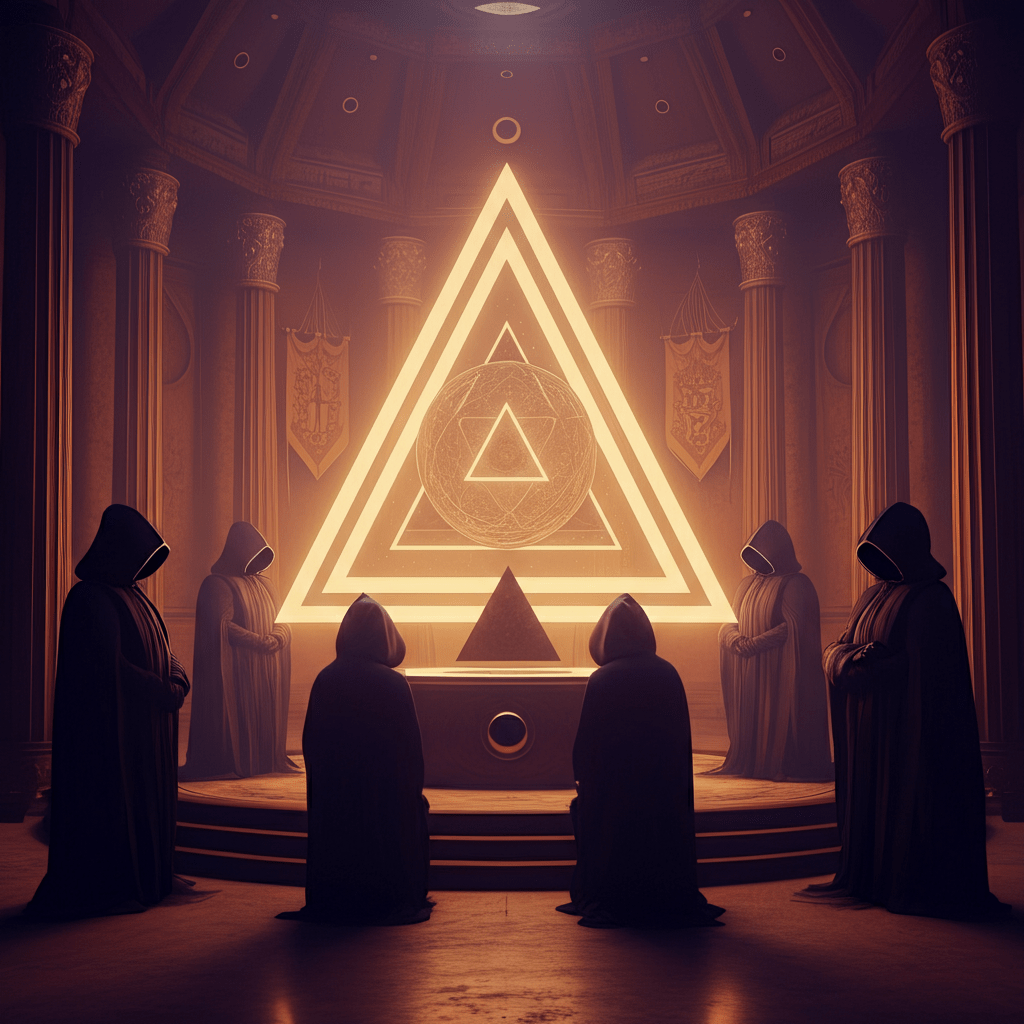 Illuminati conspiracy theories, illuminati secret meeting min